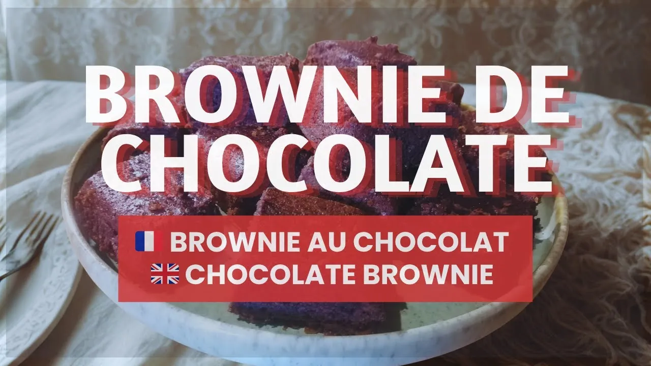 Video de la receta: Brownie de Chocolate