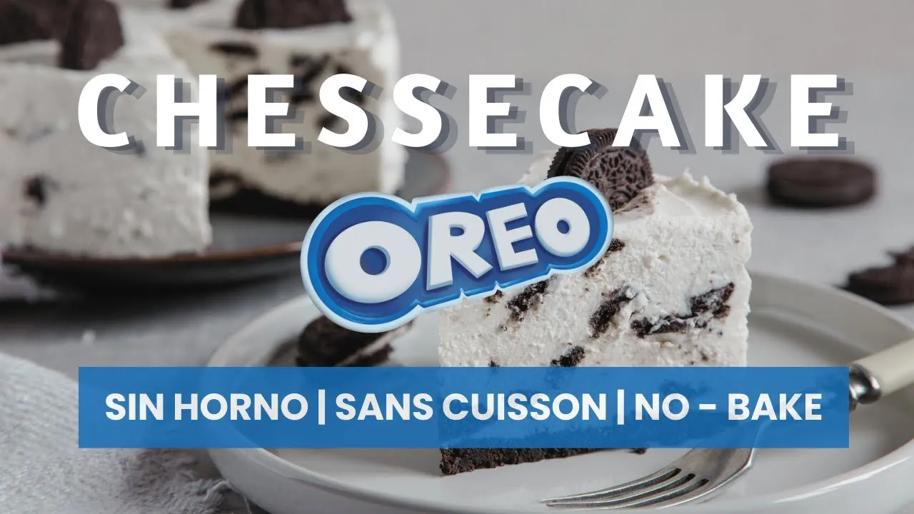 Video de la receta: Cheesecake de Galletas Oreo