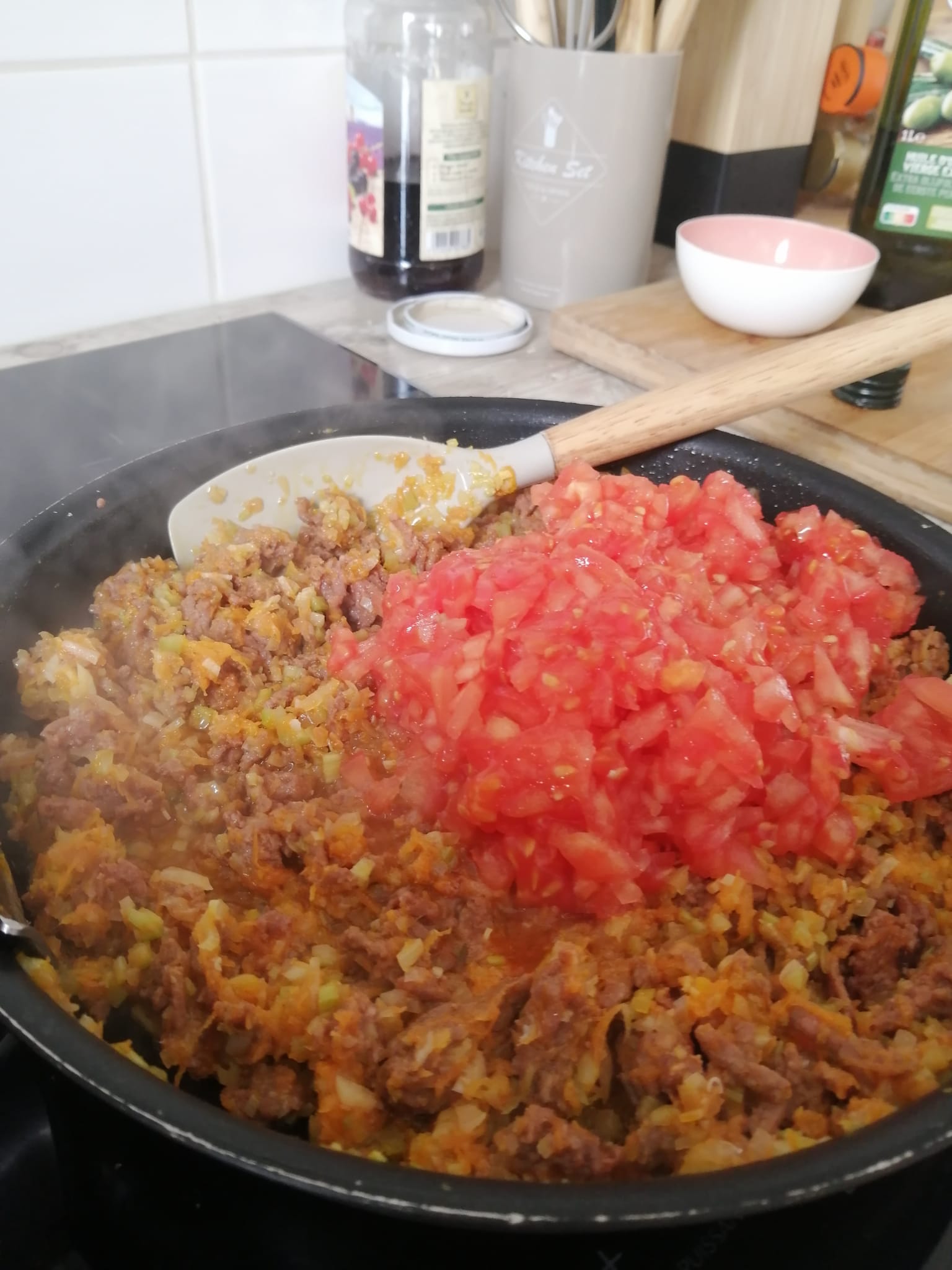 preparacion de lasaña boloñesa peru comidas13